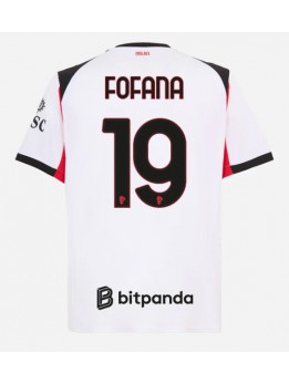 AC Milan Youssouf Fofana #19 Gostujuci Dres 2025-26 Kratak Rukavima